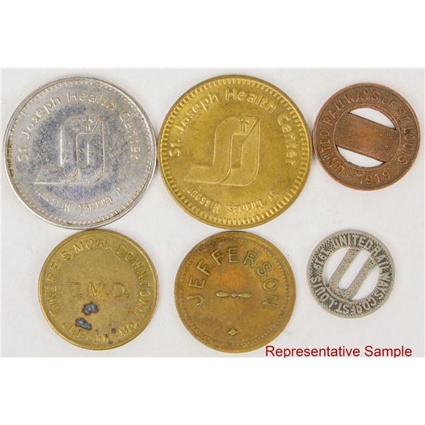 Missouri Transportation Tokens (40) [207171]