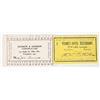 Image 1 : Nevada Chinese Scrip: Young's Hotel Restaurant Meal Ticket / Token, c.1895, Plus Elko Piece [205397]