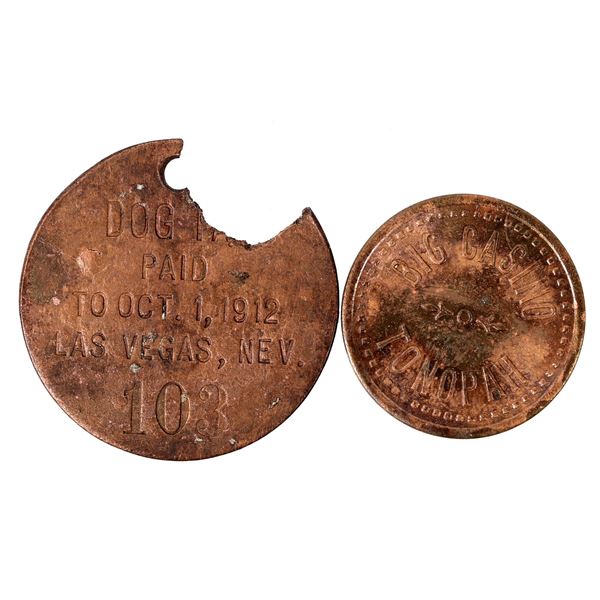 Las Vegas Dog Tag, Tonopah Token [207415]