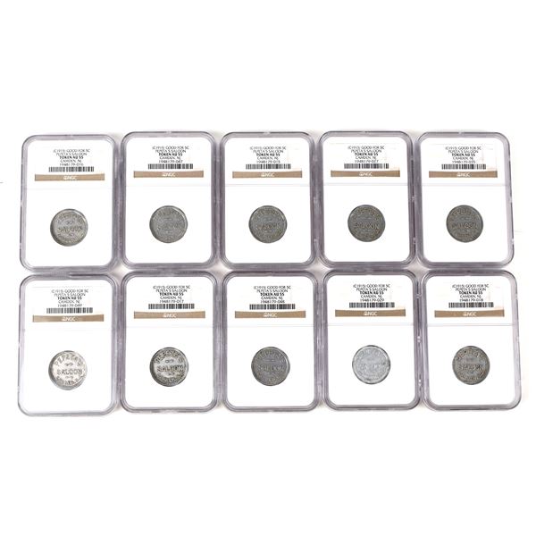 Pepeta's Saloon Graded Tokens (10) [207222]
