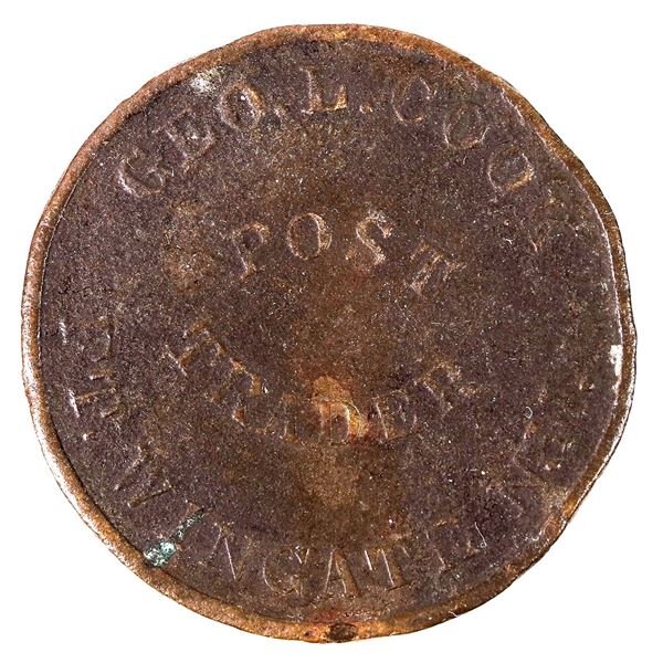Geo. L. Cook Post Trader Token [205937]