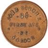 Image 1 : John Schuh's Saloon Token [205872]