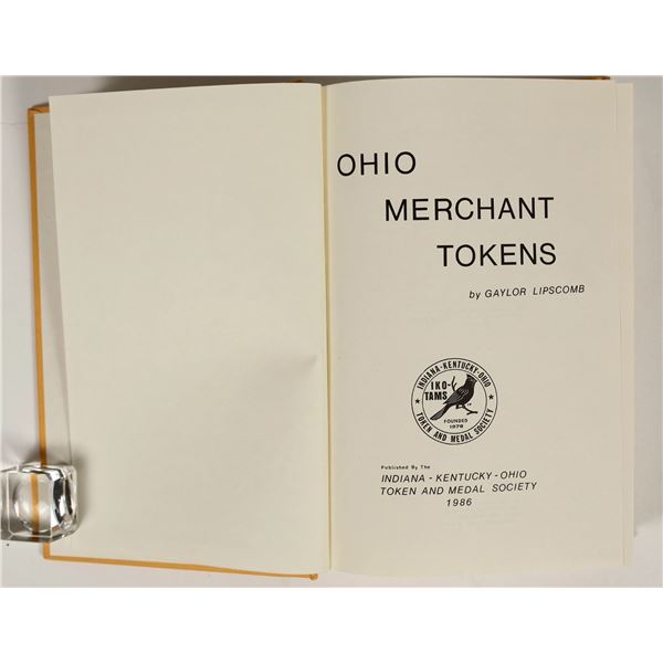 Ohio Merchant Tokens Reference Book, 1986 [200597]