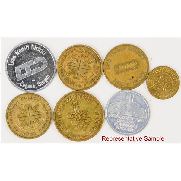 Oregon Transportation Tokens (300+) [207046]