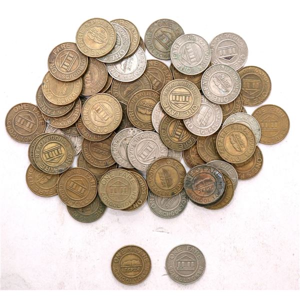 SEPTA Transit Tokens, Approx. 68ct [196557]