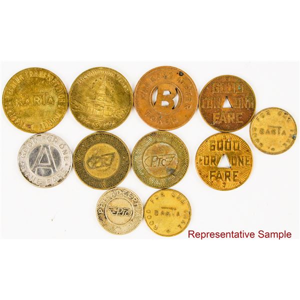 Pennsylvania Transportation Tokens (1000+?) [207110]