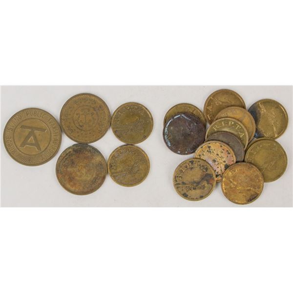 Rhode Island Transportation Tokens (15) [207124]