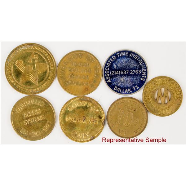Texas Transportation Tokens (150+) [207047]