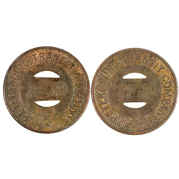 Petersburg Bus Coins (2) [196544]
