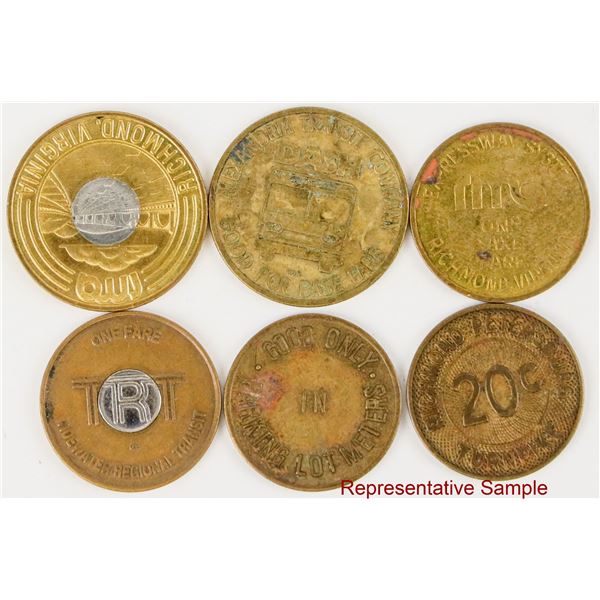 Virginia Transportation Tokens (150+) [207044]
