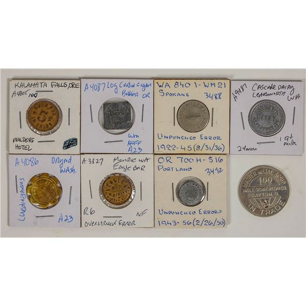 Oregon & Washington Token Grab Bag [197196]