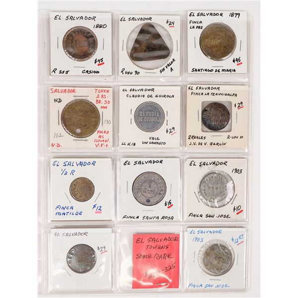 El Salvador Token Collection (11) [205507]