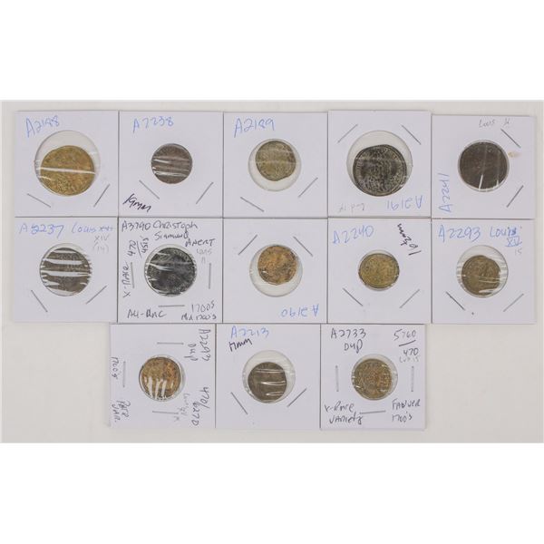 King Louis XIV, XV, XVI jetons (13) [206266]