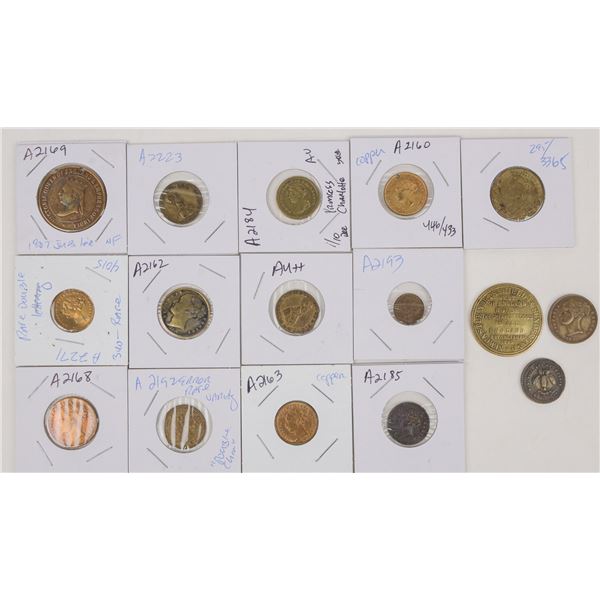 British Jetons  (16) [206265]