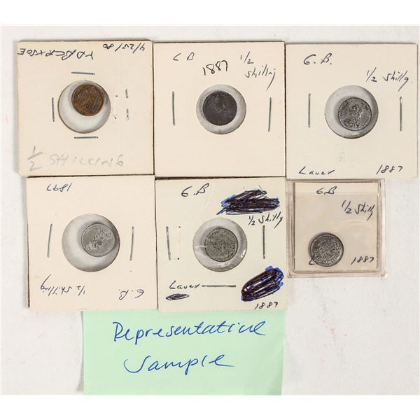 Gaming Counters - Lauer - 1/2 Shilling, 11pcs [201584]