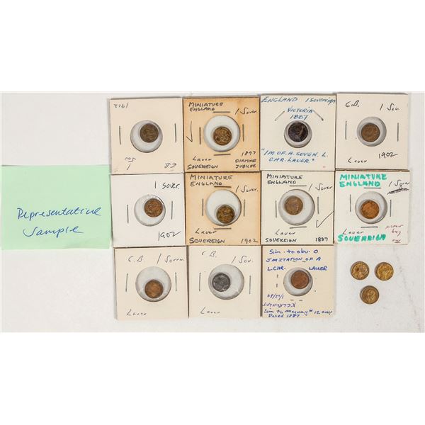 Gaming Tokens - Lauer - 1 Sovereign, 27pcs [201571]