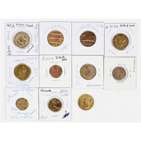 European Counters, Czar, Duke, & King, 12pcs [190692]
