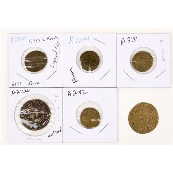 Jetons From Different Makers (6) [206268]