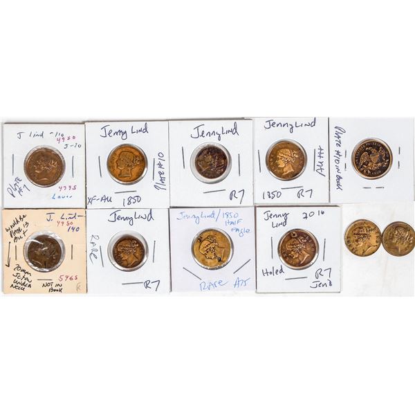 Jenny Lind Jetons (12) [200425]