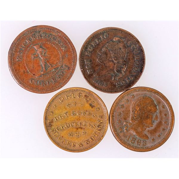 Civil War Cents Patriotics (4) [205940]
