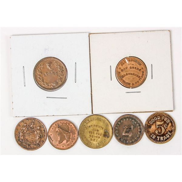 Civil War Tokens (7) [205948]