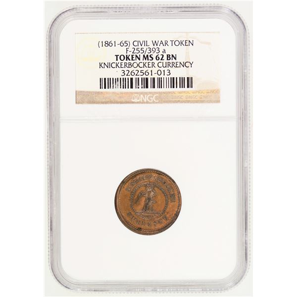 Knickerbocker Currency: Civil War Token [201606]