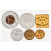 Image 1 : Group of Tokens/Encased Cent [205782]
