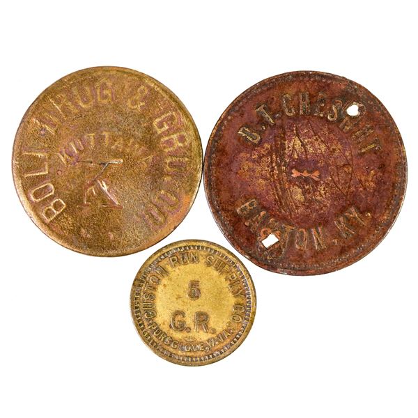 West Virginia/Kentucky Token Trio [207152]