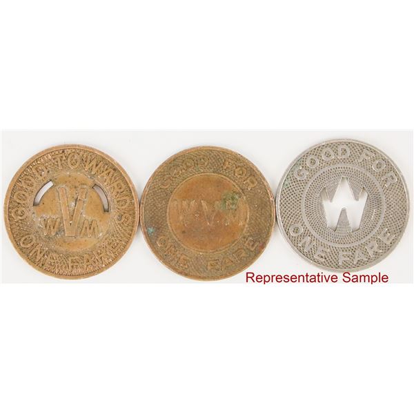 Washington D.C./Virginia Transportation Tokens (250+) [207114]