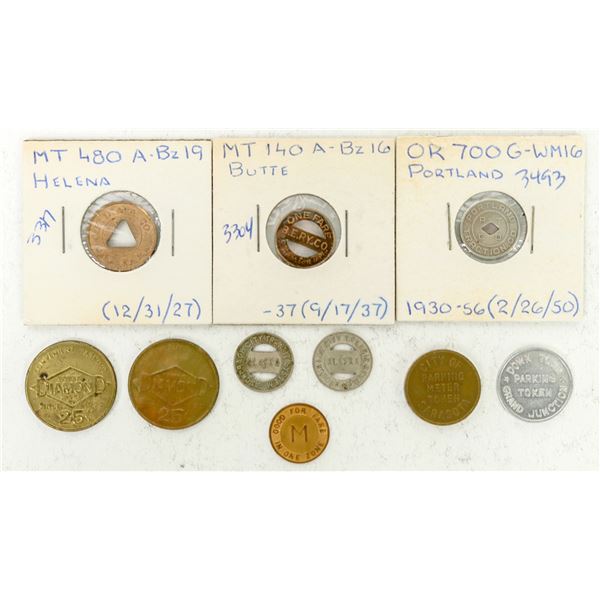 Western States Transportation Token Collection (10) [198919]