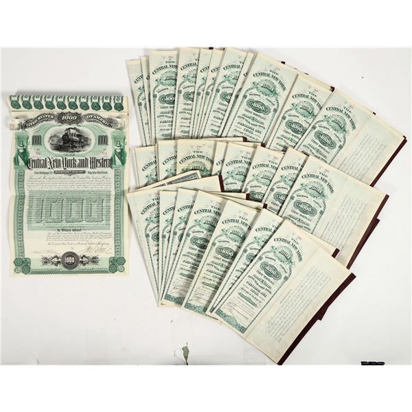 Central New York & Western Railroad Co. Bonds (50+) [206499]