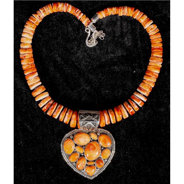 Spiny Oyster Necklace [200071]