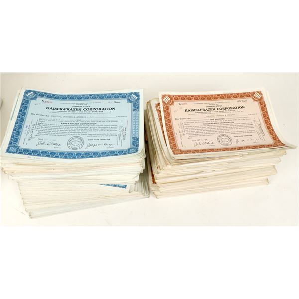Kaiser-Frazer Corporation Stock Certificates (2000) [207452]