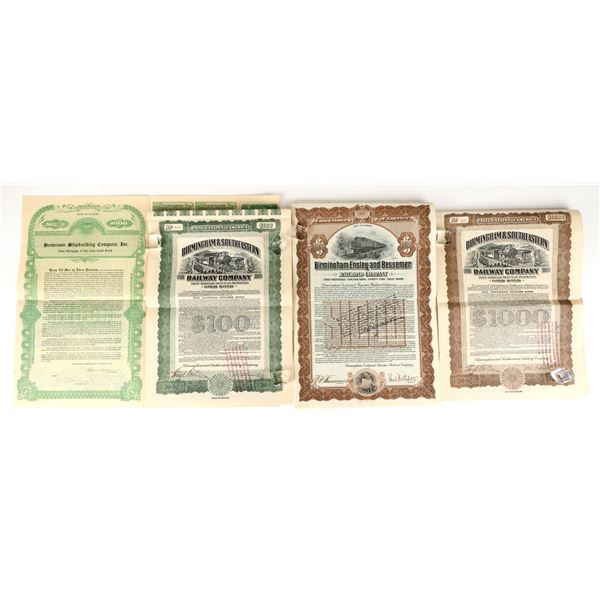 Alabama Bonds; Railway, Railroad and Shipbuilding Company (4) [207626]