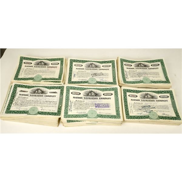 Matson Navigation Company Stocks (2000) [207449]