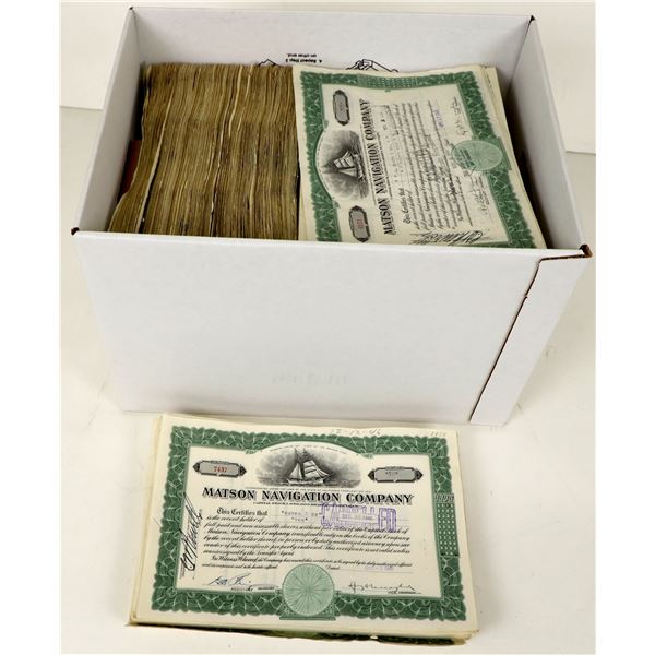 Matson Navigation Company Stocks (2000) [207448]