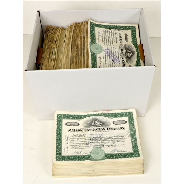 Matson Navigation Company Stocks (2000) [207447]