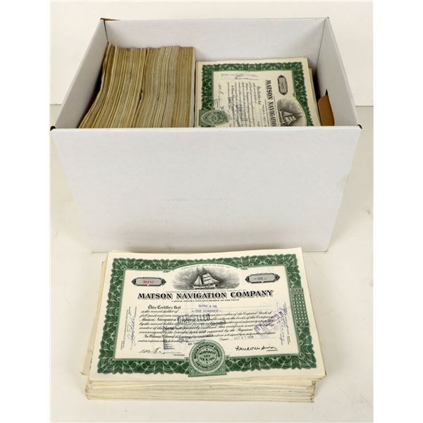 Matson Navigation Company Stocks (2000) [207446]