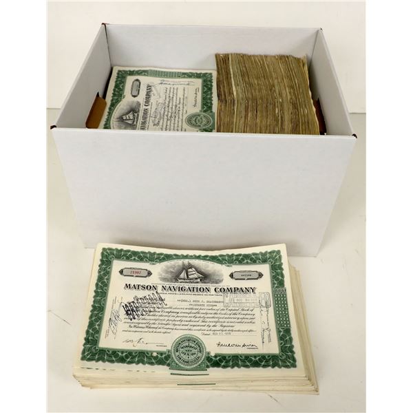 Matson Navigation Company Stocks (2000) [207445]