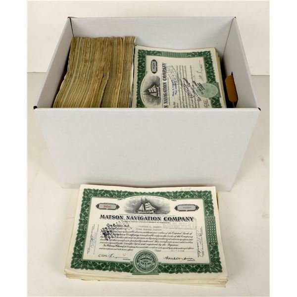 Matson Navigation Company Stocks (2000) [207444]