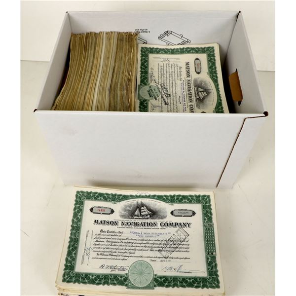 Matson Navigation Company Stocks (2000) [207443]