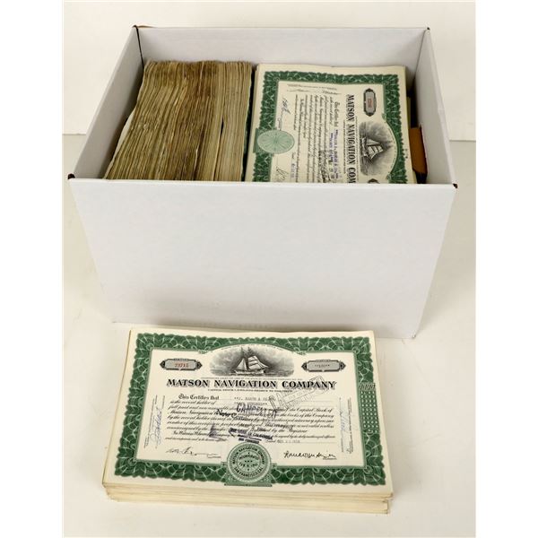 Matson Navigation Company Stocks (2000) [207442]