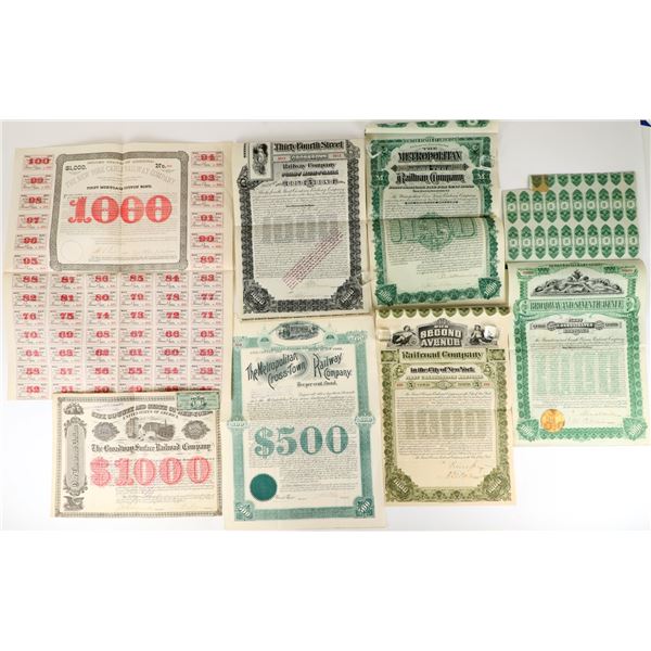 New York Street Rail Bonds (8) [207647]