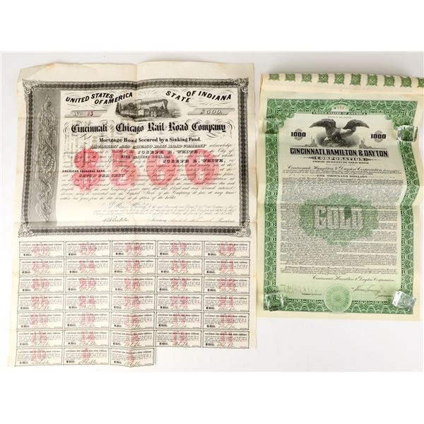 Cincinnati-Related Railroad Bonds (2) [207620]