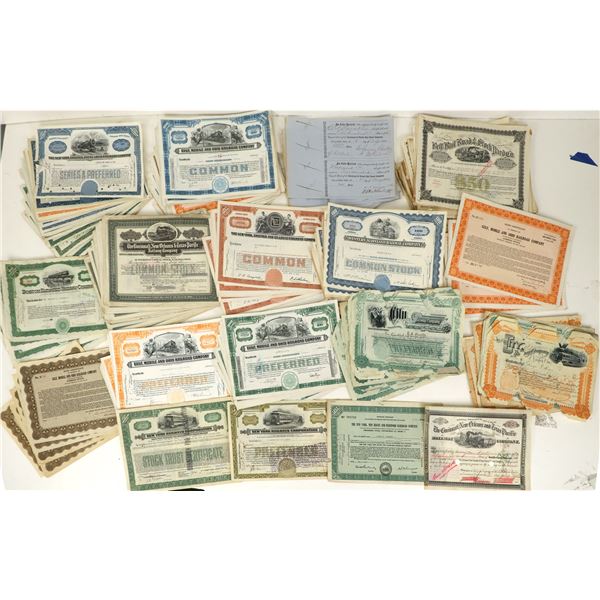Railroad Stock Group from 10 Different Companies (300+) [207424]