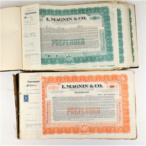 I. Magnin & Company Stocks, 1919-1925, Maybe 250?  [207426]