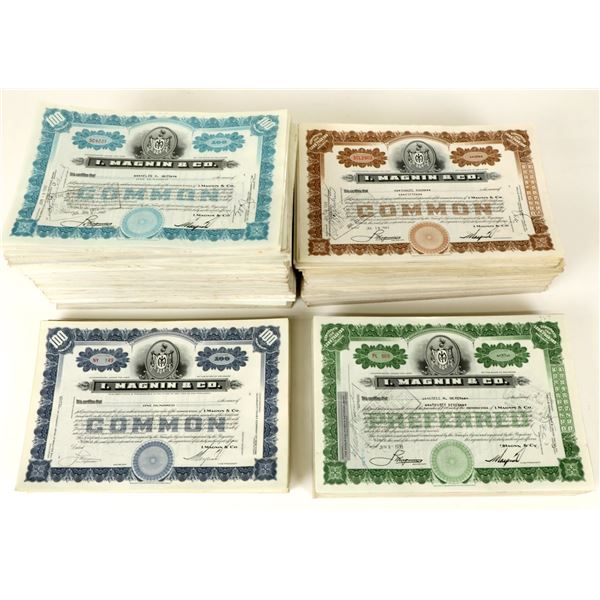 I. Magnin & Company Stock Certificates (2000+) [207462]