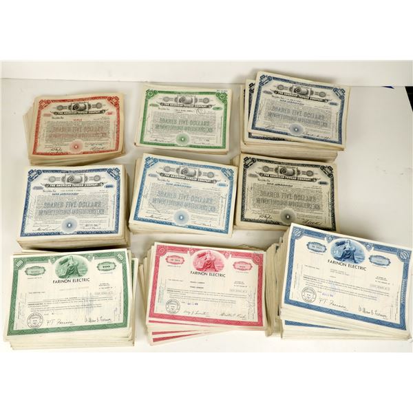 American Thread Company Stock Certificates (1200) [207456]