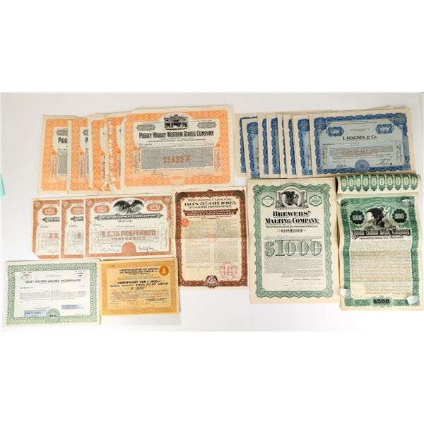 Miscellaneous Stocks & Bonds (24) [207598]