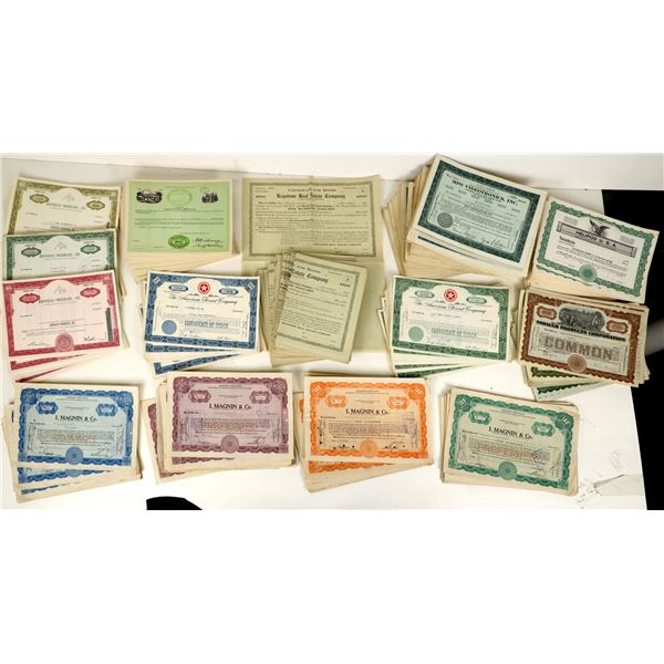Mixed Stock Certificates (2000+) [207465]